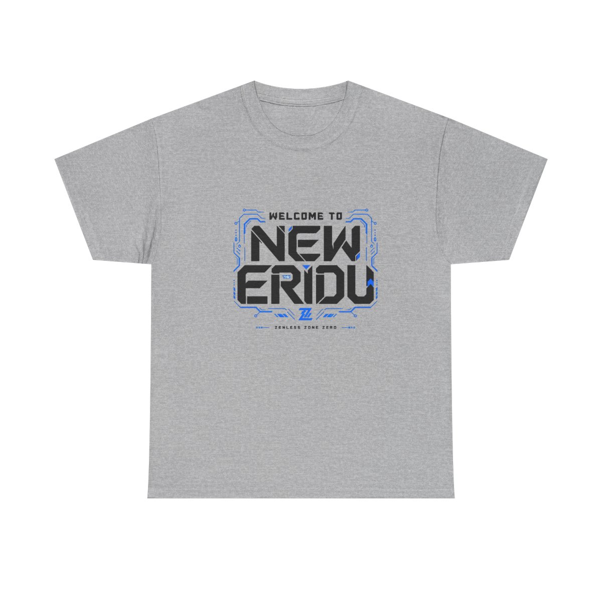 Zenless Zone Zero "Welcome to New Eridu" Unisex Tee - alternate angle 3, merchandise