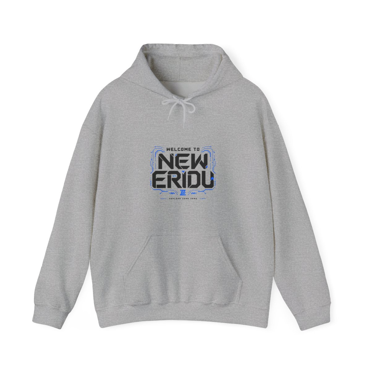 Zenless Zone Zero "Welcome to New Eridu" Hoodie - alternate angle 2, merchandise