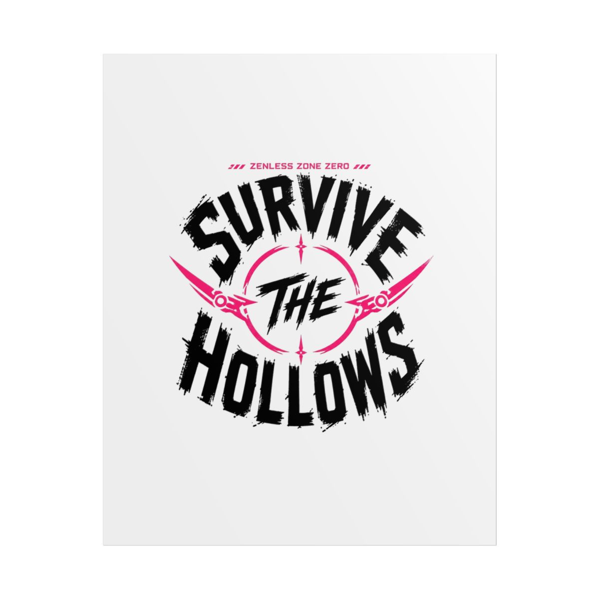 Zenless Zone Zero "Survive the Hollows" Poster - Official Posters & Wall Art merchandise