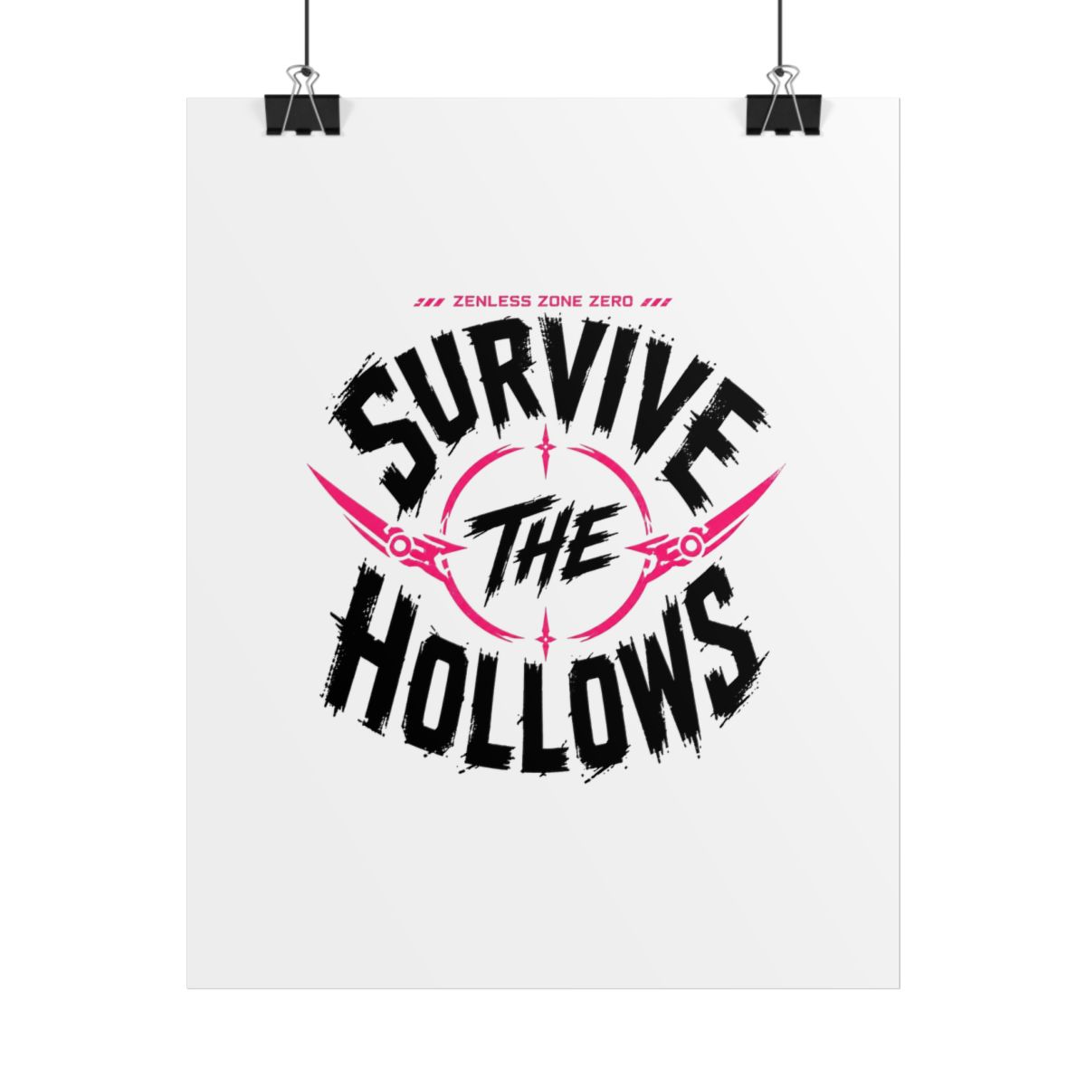 Zenless Zone Zero "Survive the Hollows" Poster