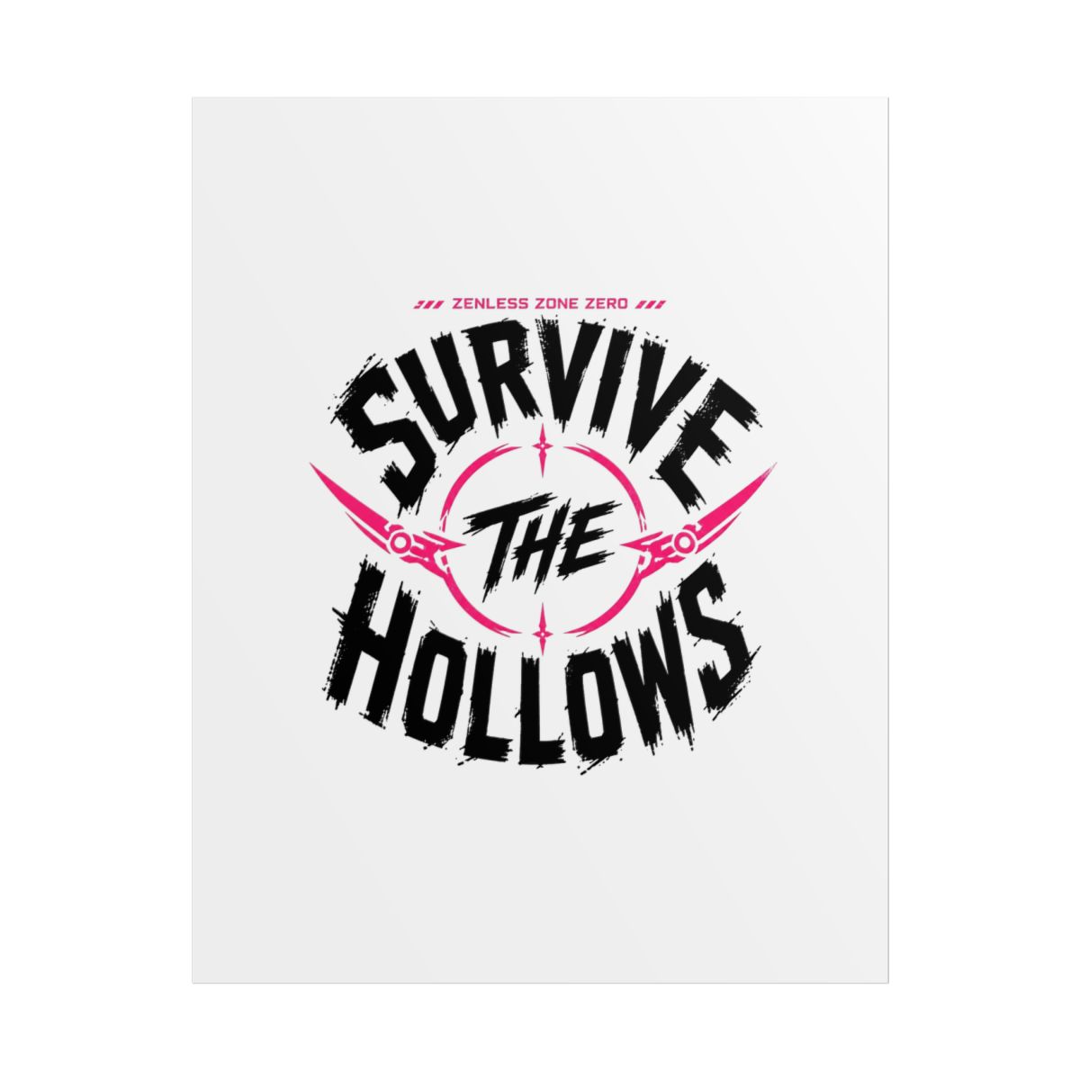 Zenless Zone Zero "Survive the Hollows" Poster - alternate angle 1, merchandise