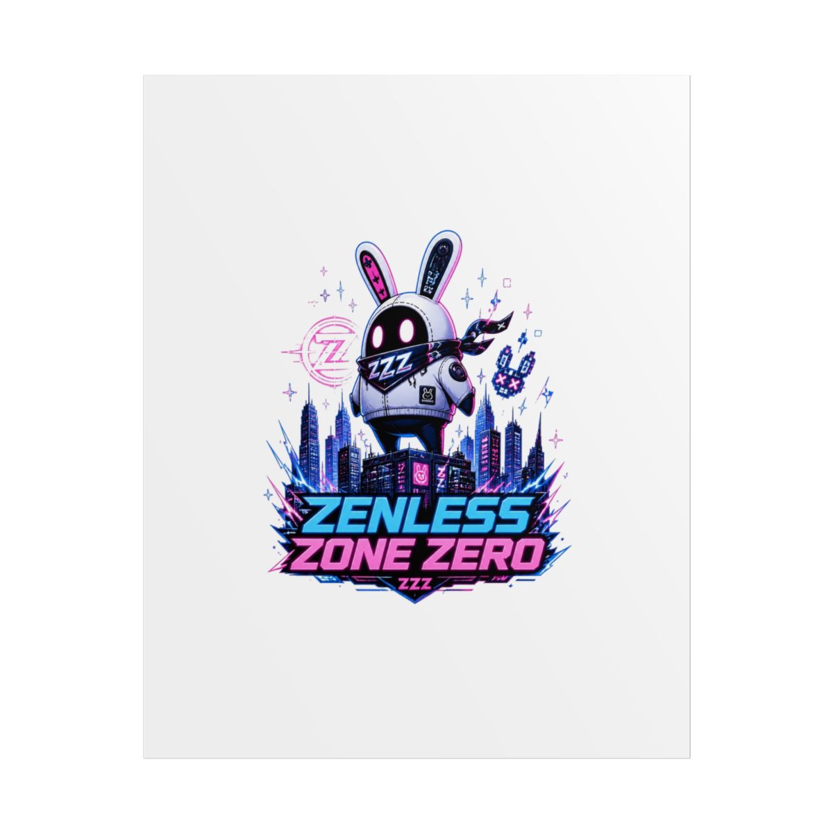 Zenless Zone Zero "Zenless Zone Zero" Poster - Official Accessories merchandise