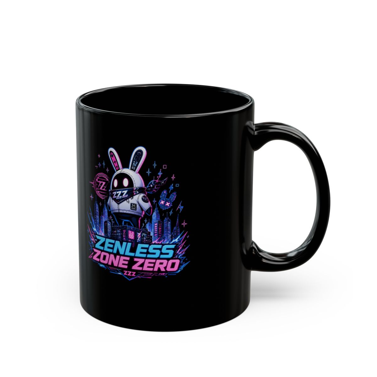 Zenless Zone Zero "Zenless Zone Zero" Black Mug
