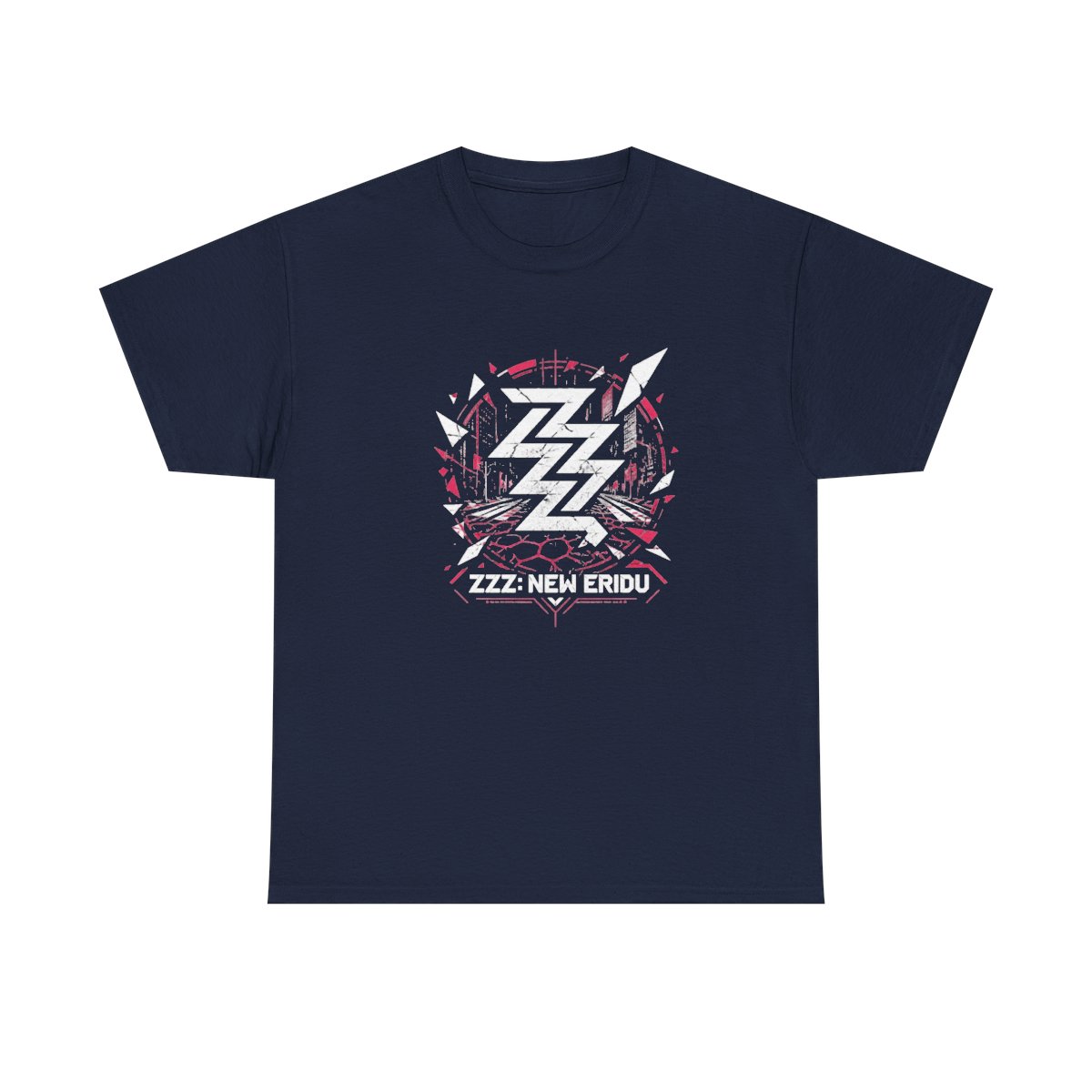 Zenless Zone Zero "ZZZ: New Eridu" Unisex Tee - alternate angle 3, merchandise