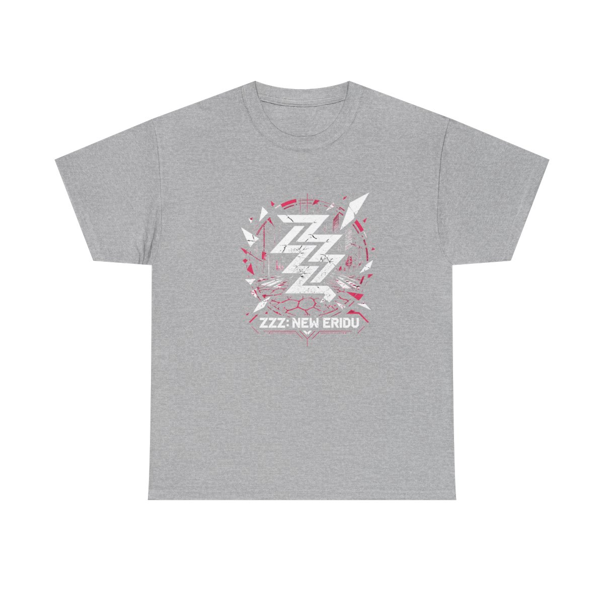 Zenless Zone Zero "ZZZ: New Eridu" Unisex Tee - alternate angle 2, merchandise