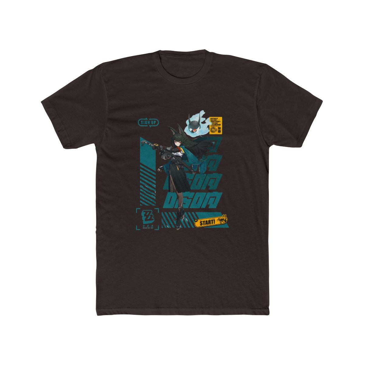 Hoshimi Miyabi (Zenless Zone Zero) T Shirt - alternate angle 2, merchandise