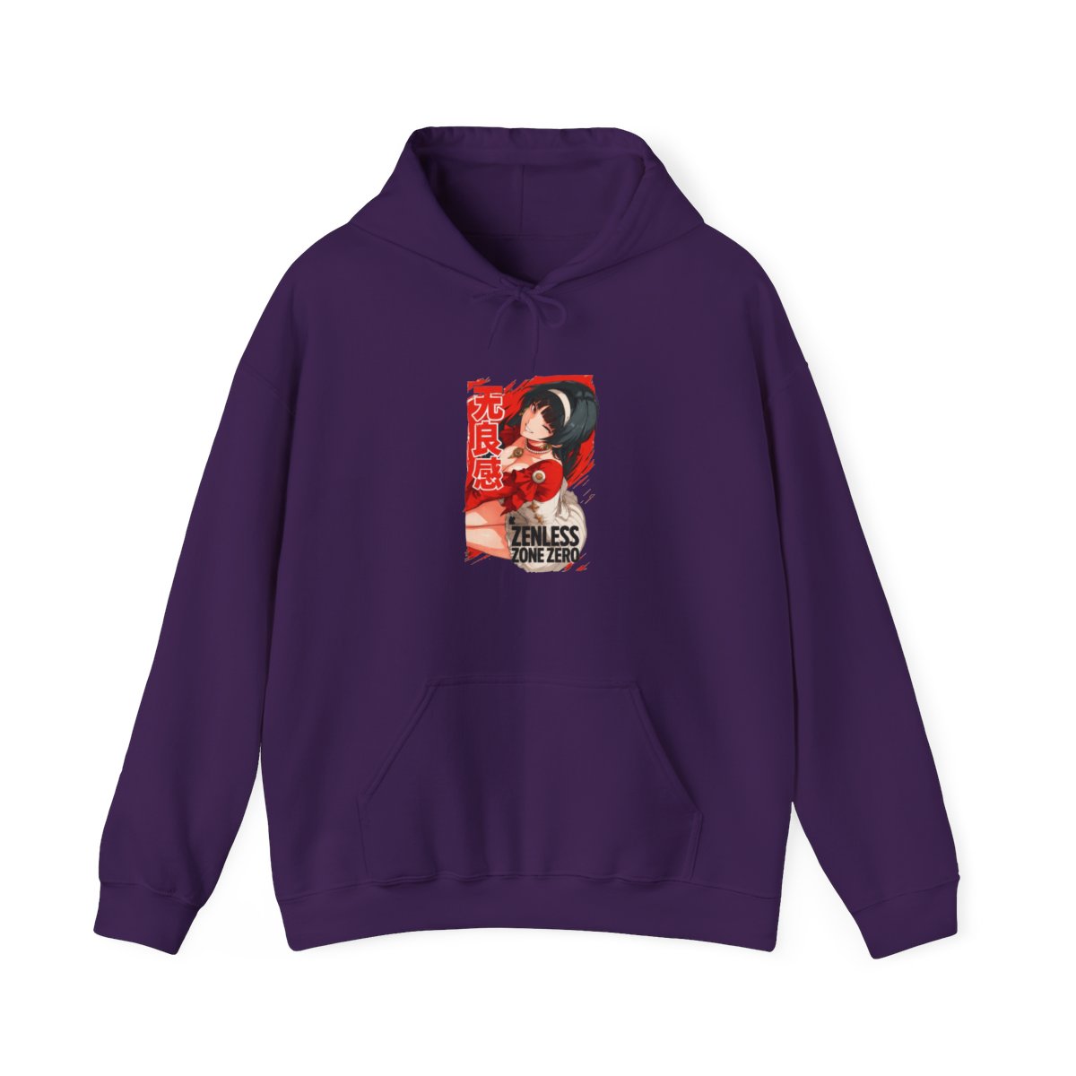 Astra Yao Zenless Zone Zero Vintage Fan Art Hoodie - alternate angle 2, merchandise
