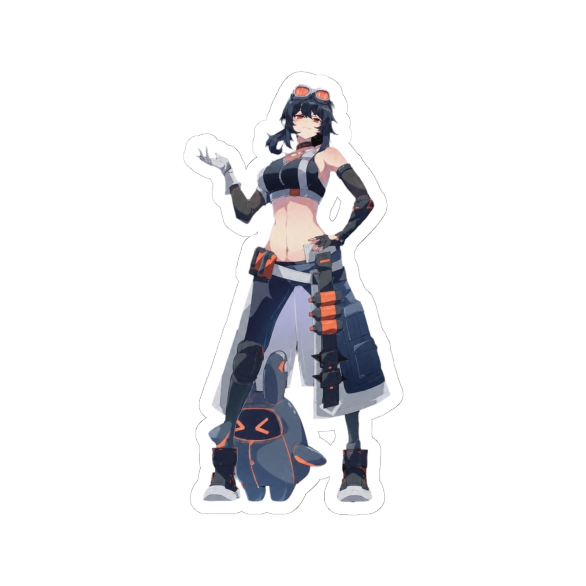 Grace Howard (Zenless Zone Zero) Sticker - alternate angle 2, merchandise