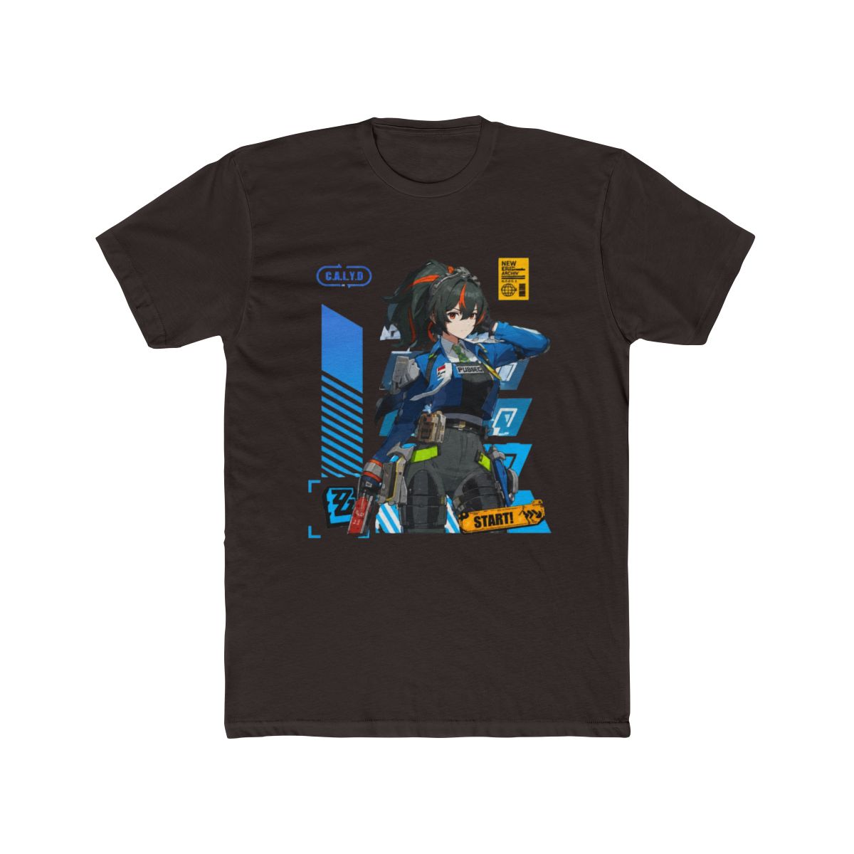 Agent Zhu Yuan (Zenless Zone Zero) T Shirt - alternate angle 2, merchandise