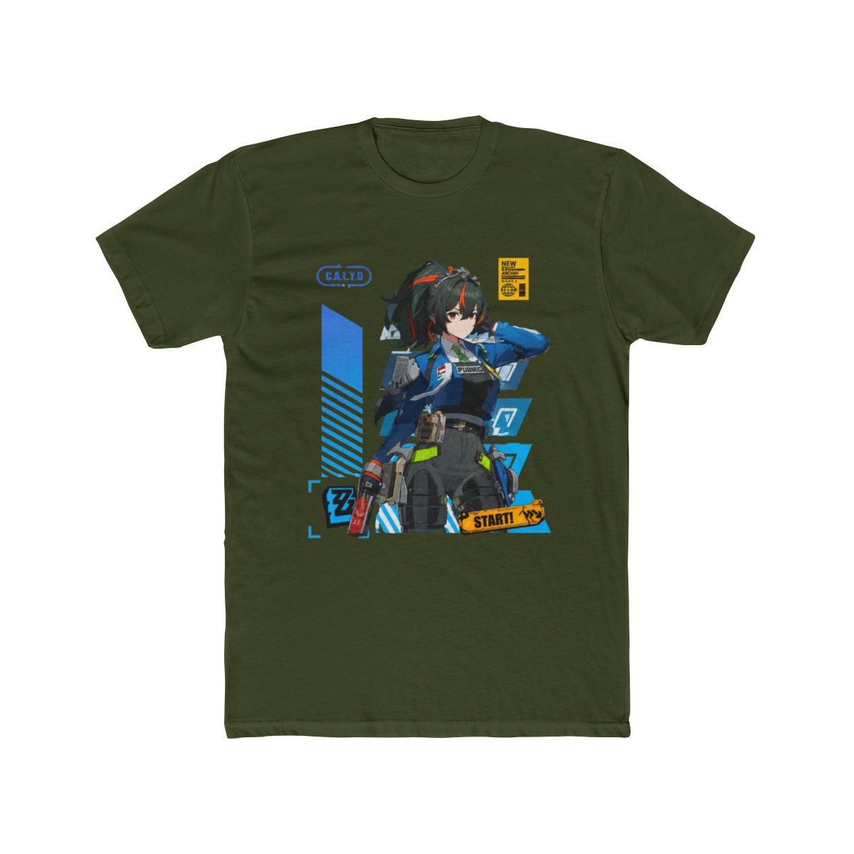Agent Zhu Yuan (Zenless Zone Zero) T Shirt - alternate angle 4, merchandise