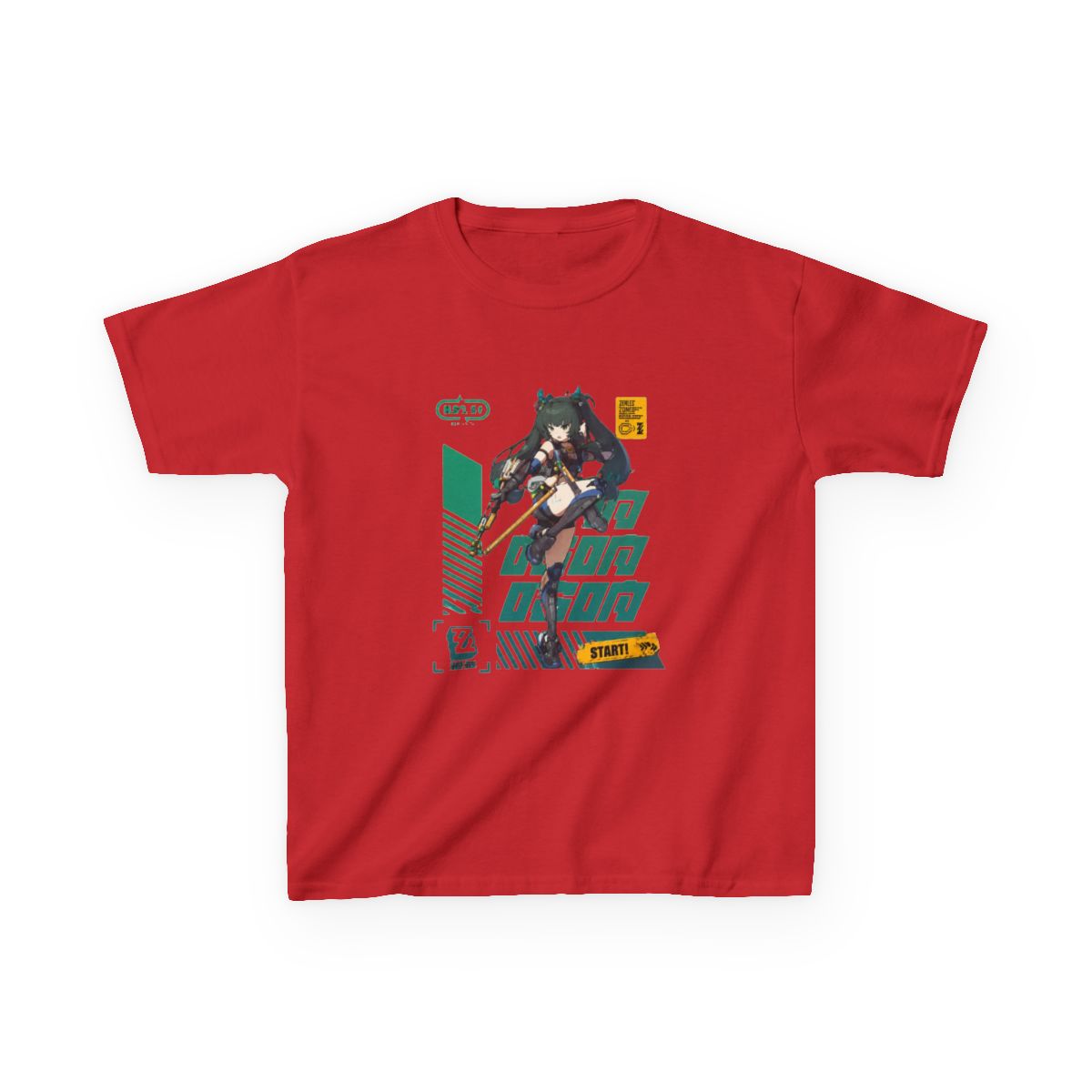 Agent Qingyi (Zenless Zone Zero) Kids T-Shirt - alternate angle 3, merchandise