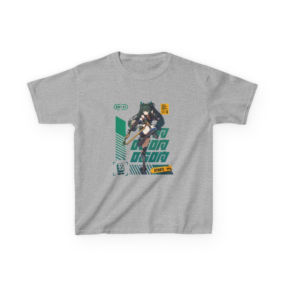 Agent Qingyi (Zenless Zone Zero) Kids T-Shirt - alternate angle 4, merchandise