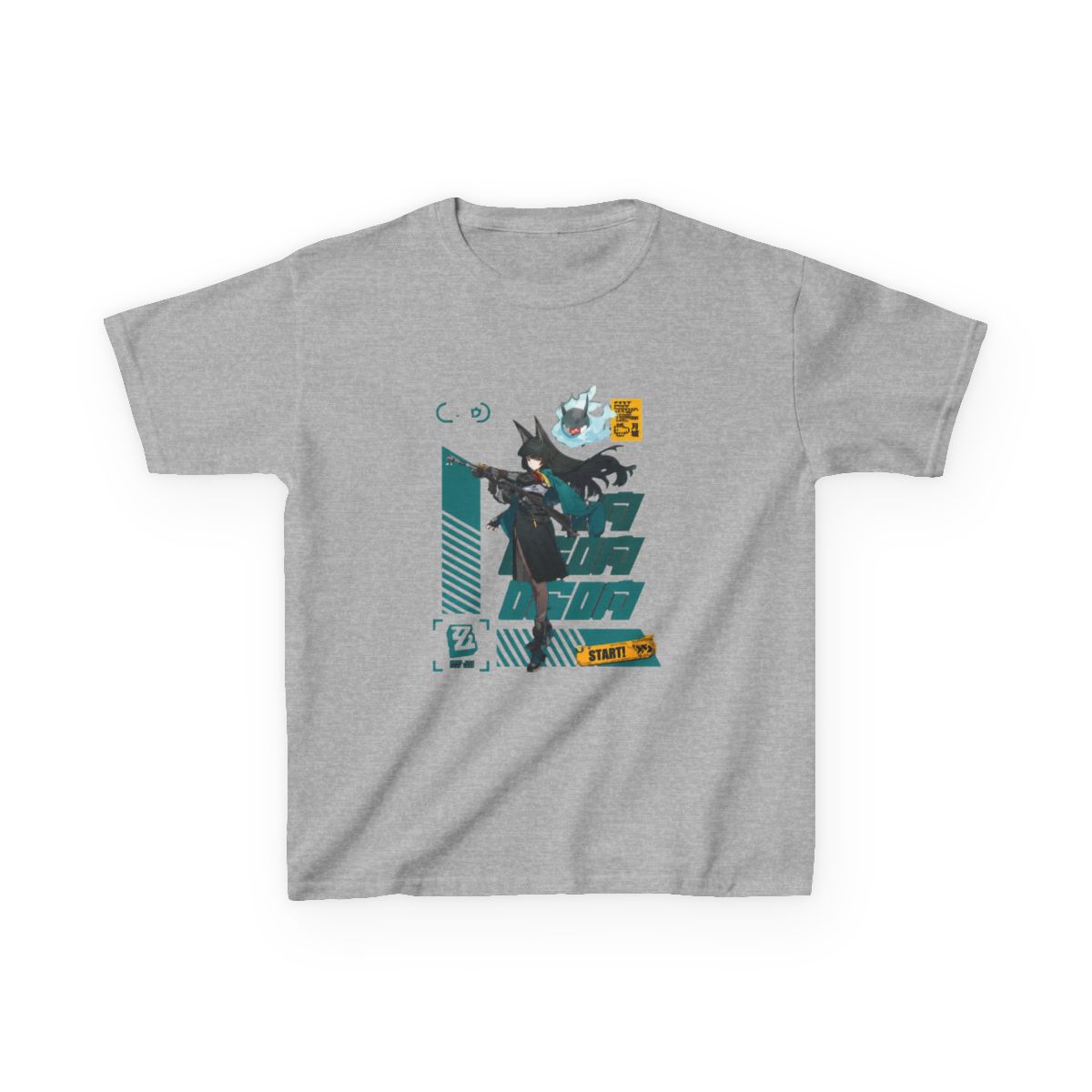 Hoshimi Miyabi (Zenless Zone Zero) Kids T-Shirt - alternate angle 3, merchandise