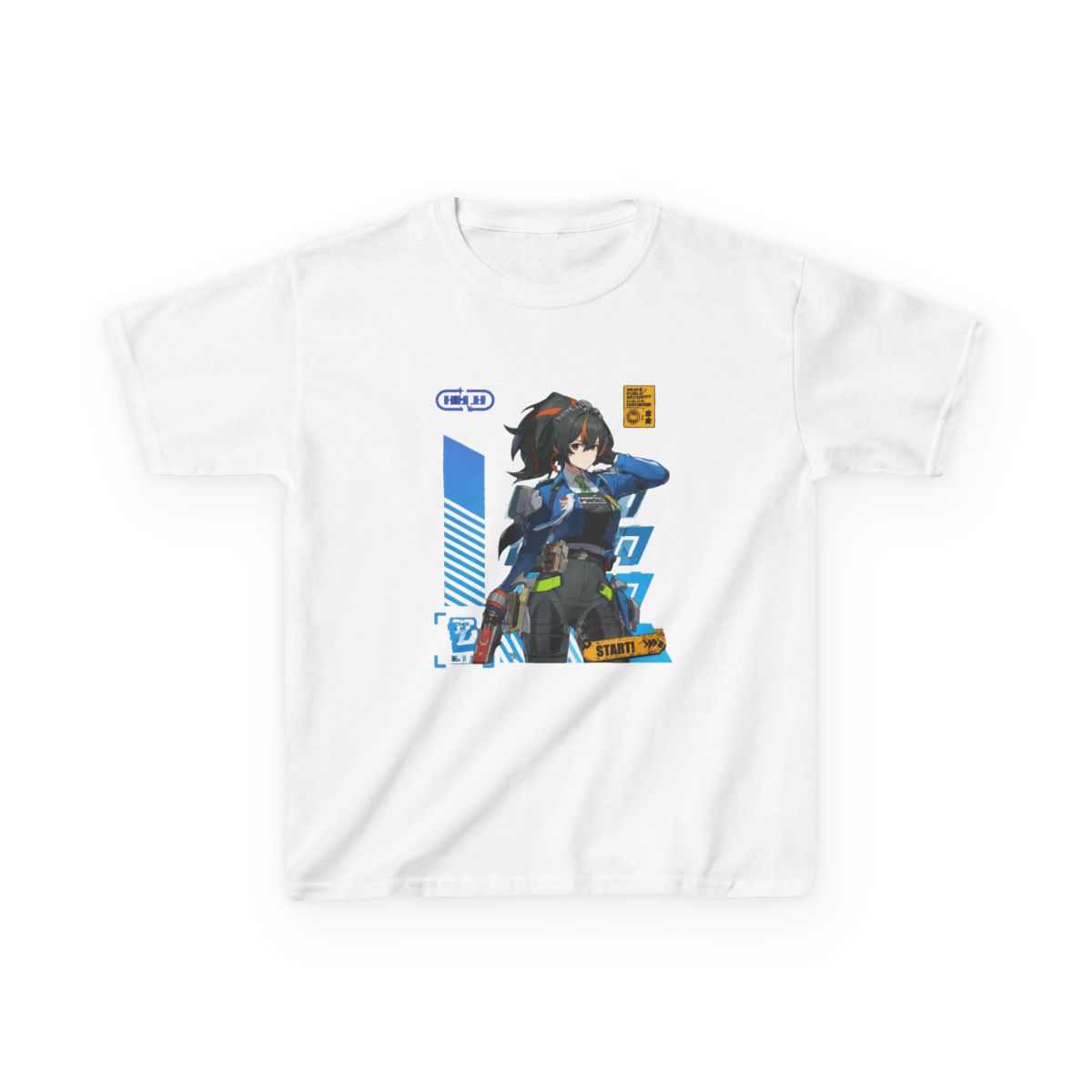 Agent Zhu Yuan (Zenless Zone Zero) Kids T-Shirt